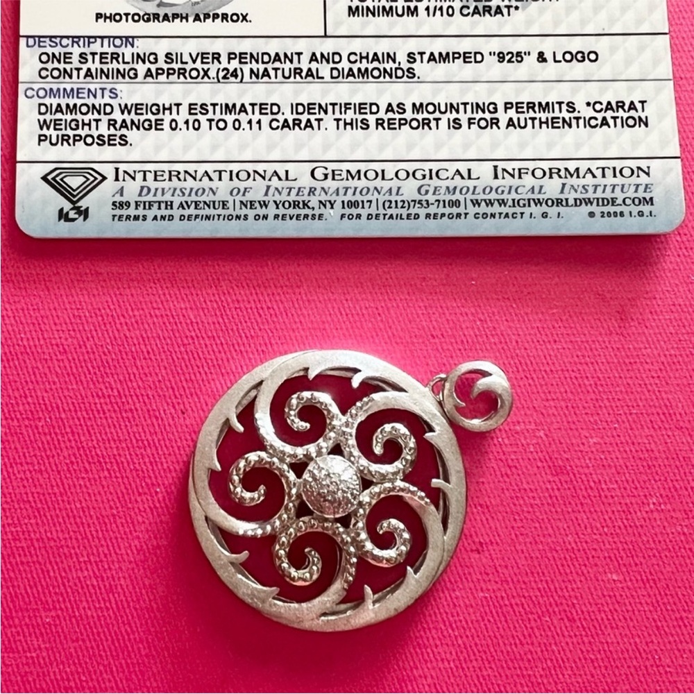 & Other Stories Silver Pendant Necklace